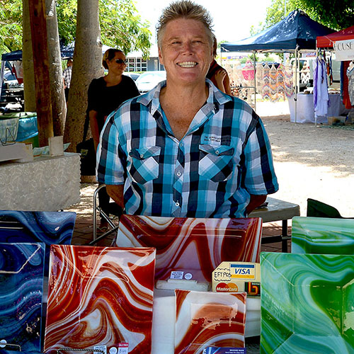 Broome Made stallholder at Broome Markets