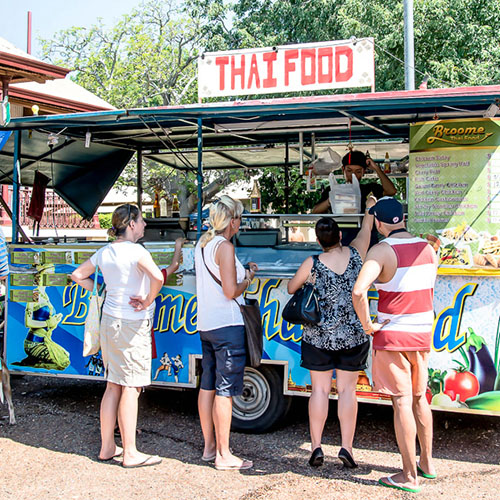 Broome Thai stallholder at Broome Markets