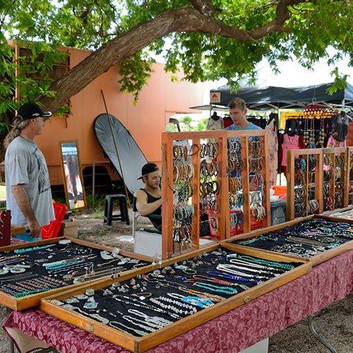 Johnnys Corner - stallholder at Broome Markets