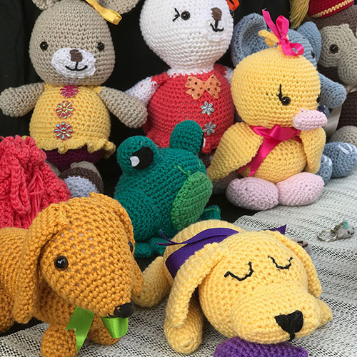 Nannies Crochet Treasures - stallholder at Broome Markets