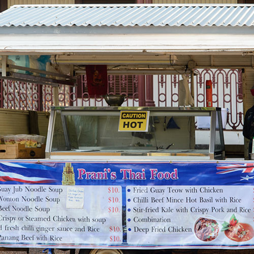 Pranis - stallholder at Broome Markets