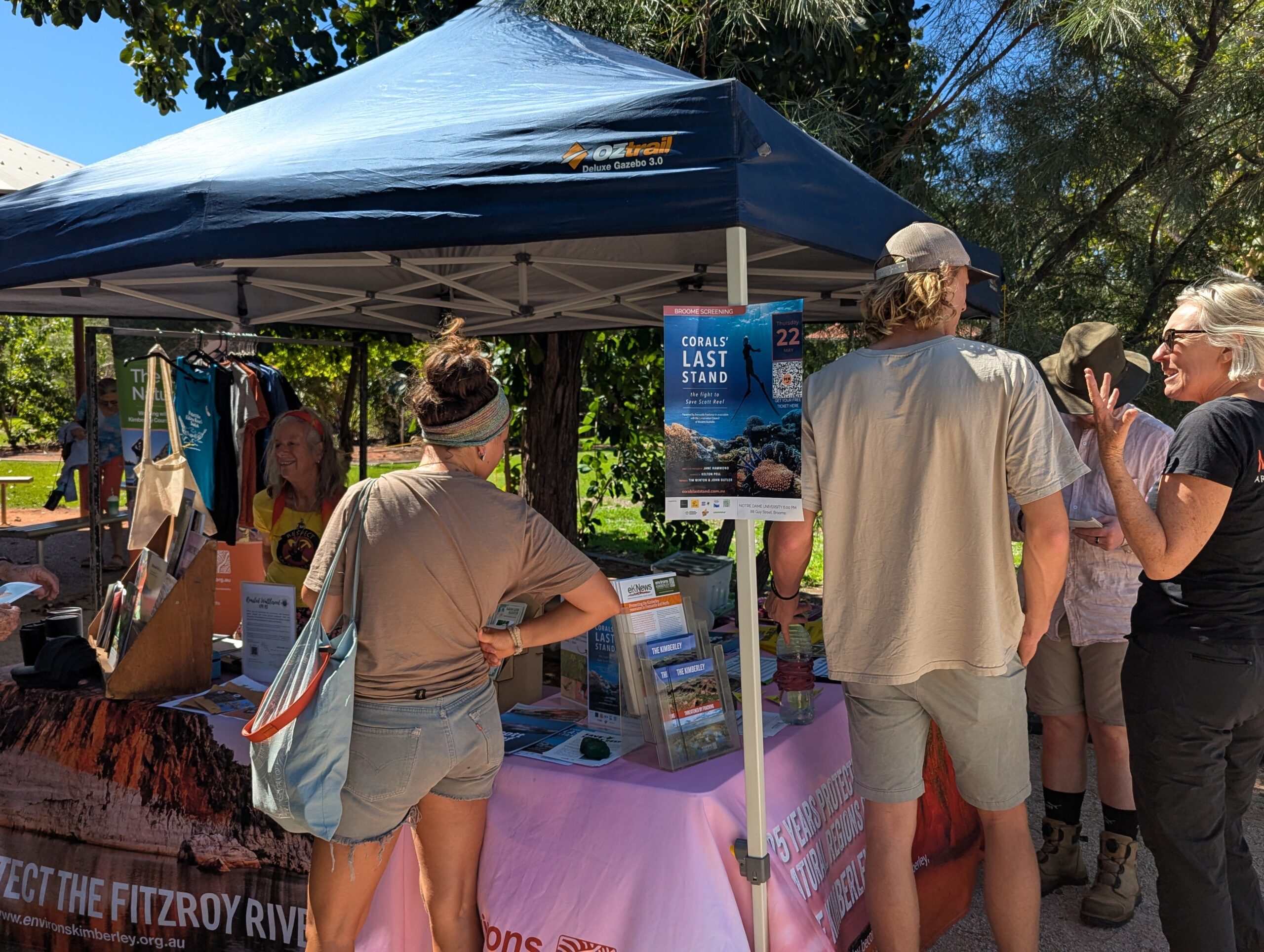 Environs Kimberley stallholder at Broome Markets